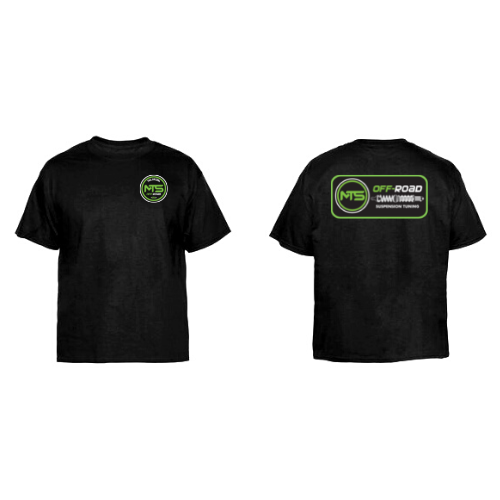 Black Short Sleeve T-Shirt (Green Logo)